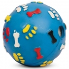 Triol/Игрушка  для собак Мяч с лапкамии косточками со звуком/J-15-210