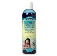 Bio Groom Shampoo Super White//шампунь для собак и кошек со светлой окраской 355 мл