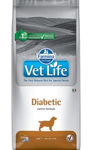 Farmina Vet Life Dog Diabetic 2 кг./Фармина сухой корм для собак при сахарном диабете