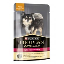 Pro Plan Adult 100 гр./Проплан консервы для собак мелких и карликовых пород, c уткой в соусе