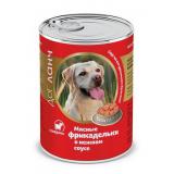 Dog Lunch 850 гр.Дог Ланч консервы для собак Фрикадельки в нежном соусе Говядина