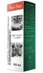 Апи-Сан 150 мл./Шампунь противомикробный с хлоргексидином 4% для собак и кошек