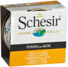 Schesir 85 гр./Шезир консервы для кошек тунец с алоэ