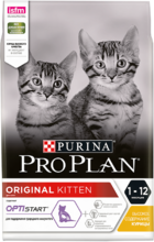 Pro Plan Junior 400 гр./Проплан сухой корм для котят с курицей и рисом
