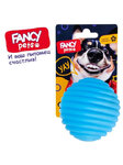 Игрушка для животных "Мяч рифленый" 8 см./Fancy Pets