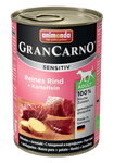 Animonda GranCarno Sensitiv 400 гр./Анимонда консервы для собак с чувствительным пищеварением  с говядиной и картошкой