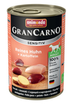 Animonda GranCarno Sensitiv 400 гр./Анимонда консервы для собак с чувствительным пищеварением  с курицей и картошкой