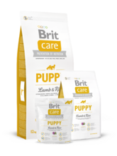 Brit  Care Puppy All Breed 1 кг.Брит Каре  сухой корм для щенков и молодых собак всех пород, с ягненком и рисом