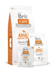 Brit  Care Adult Medium Breed 1 кг./Брит Каре сухой кормдля взрослых собак средних пород, с ягненком и рисом