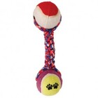 Triol/Игрушка  для собак Веревка 2 мяча/0050XJ