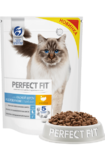 Perfect Fit Hair&Skin 650 гр./Перфект Фит сухой корм для кошек для поддержания здоровья кожи и красоты шерсти кошки