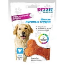 Dezzi 5634008//Деззи лакомство для собак мягкие куриные грудки 70 г