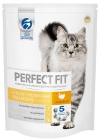 Perfect Fit Sensitive 650 гр./Перфект Фит сухой корм для кошек с чувствительным пищеварением, с индейкой