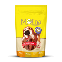 Molina 50 гр./Молина Лакомство для щенков мелких Нарезка из ягненка