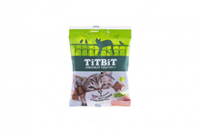 TitBit /ТитБит Хрустящие подушечки для кошек с паштетом из индейки 30 г/013878