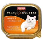 Animonda Vom Feinsten Adult 100 гр./Анимонда консервы для кошек с домашней птицей и телятиной