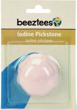 Beeztees 105404/Камень для клевания с йодом розовый 5*5*3 см.