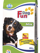 Farmina Fun Dog MIX  20 кг./Фармина Полнорационный и сбалансированный корм для взрослых собак.