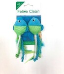 Feline Clean игрушка для кошек Dental Рыбки, ленты и перья (2 шт.)/23542