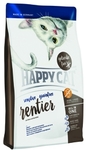 Happy Cat Sensitive Grainfree 300 гр./Хеппи Кет сухой корм для кошек с олениной
