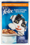 Felix 85 гр./Феликс консервы в фольге для кошек курица с томатами в желе