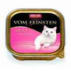 Animonda  Vom Feinsten Adult 100 гр./Анимонда консервы для кошек с сердцем индейки
