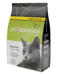 ProBalance Sensitive 400 гр./Сухой  корм  для взрослых кошек всех пород с чувствительным пищеварением, с курицей и рисом