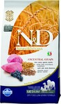 Farmina N&D Low Grain Lamb & Blueberry Adult 800 гр./Фармина сухой корм для собак Ягненок и черника мелк породы