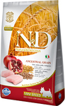 Farmina N&D Low Grain Chicken & Pomegranate Adult 800 гр./Фармина сухой корм для собак Курица и гранат д/собак мел пород