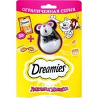 Dreamies 30 гр./Дримисиз лакомство для кошек Лакомая мышка с курицей + игрушка