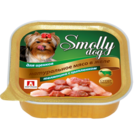 Зоогурман Smolly Dog 100 гр./Консервы для щенков телятина с цыпленком
