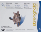 Stronghold 45 мг./Стронгхолд Противопаразитарные капли для кошек от 2,6 до 7,5 кг 3 пипетки