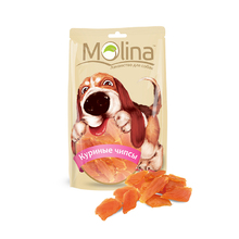 Molina 80 гр./Молина Лакомство для собак Куриные чипсы