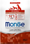 Monge Dog Specialiti корм для щенков всех пород ягненок с рисом 800гр