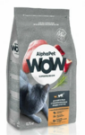 ALPHAPET WOW кош сух 750 гр для стерилизованных кошек и котов с индейкой и потрошками